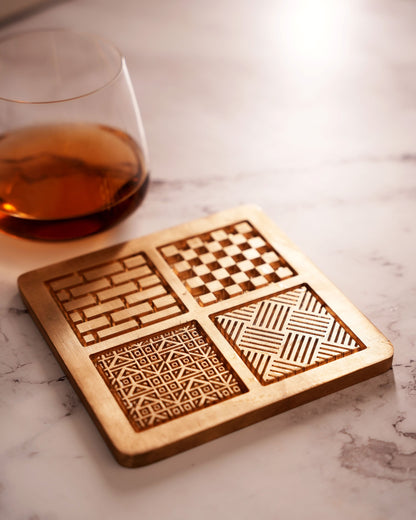 Ice Stamp Tray, 4 Pattern