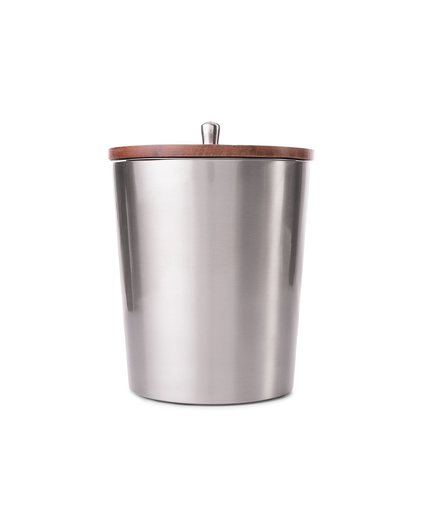 Stainless Steel & Mango Wood Ice Bucket