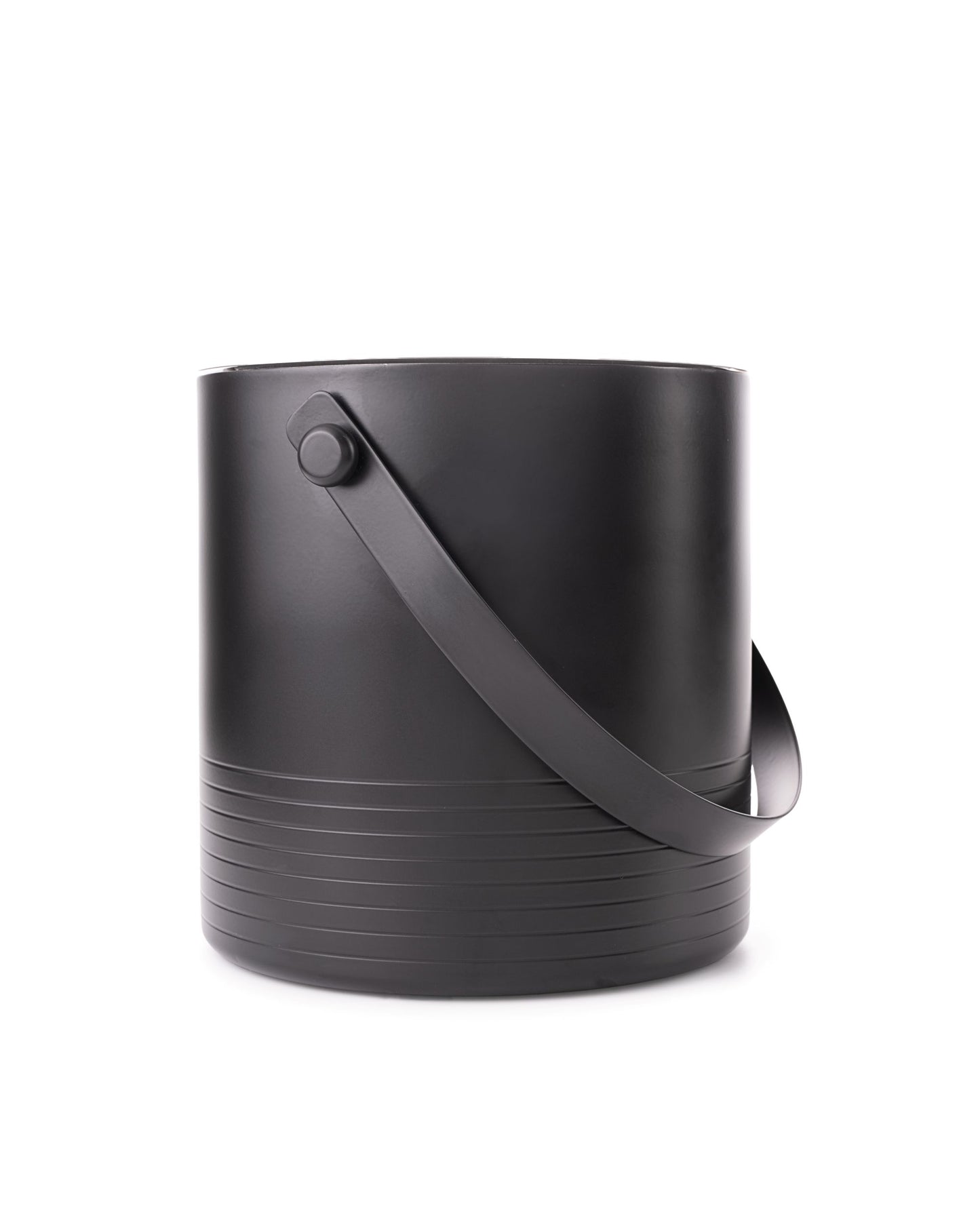 All Black Stainless Steel Ice Bucket