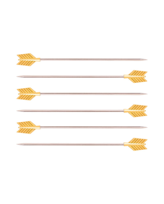 Arrow Cocktail Picks, Gold