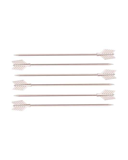 Arrow Cocktail Picks, Silver