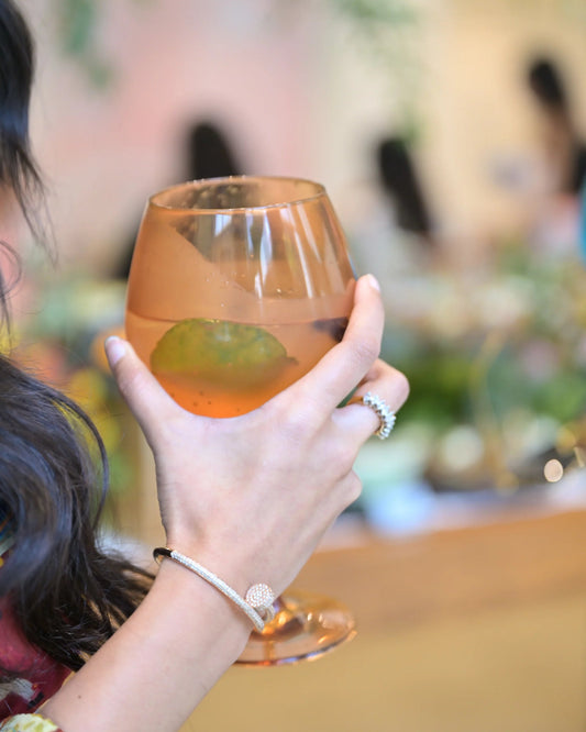 Sundowner Orange Goblet