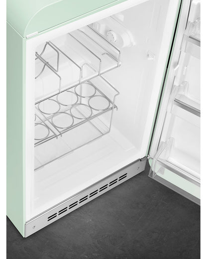 Happy Bar Refrigerator - 50's Style, Pastel Green