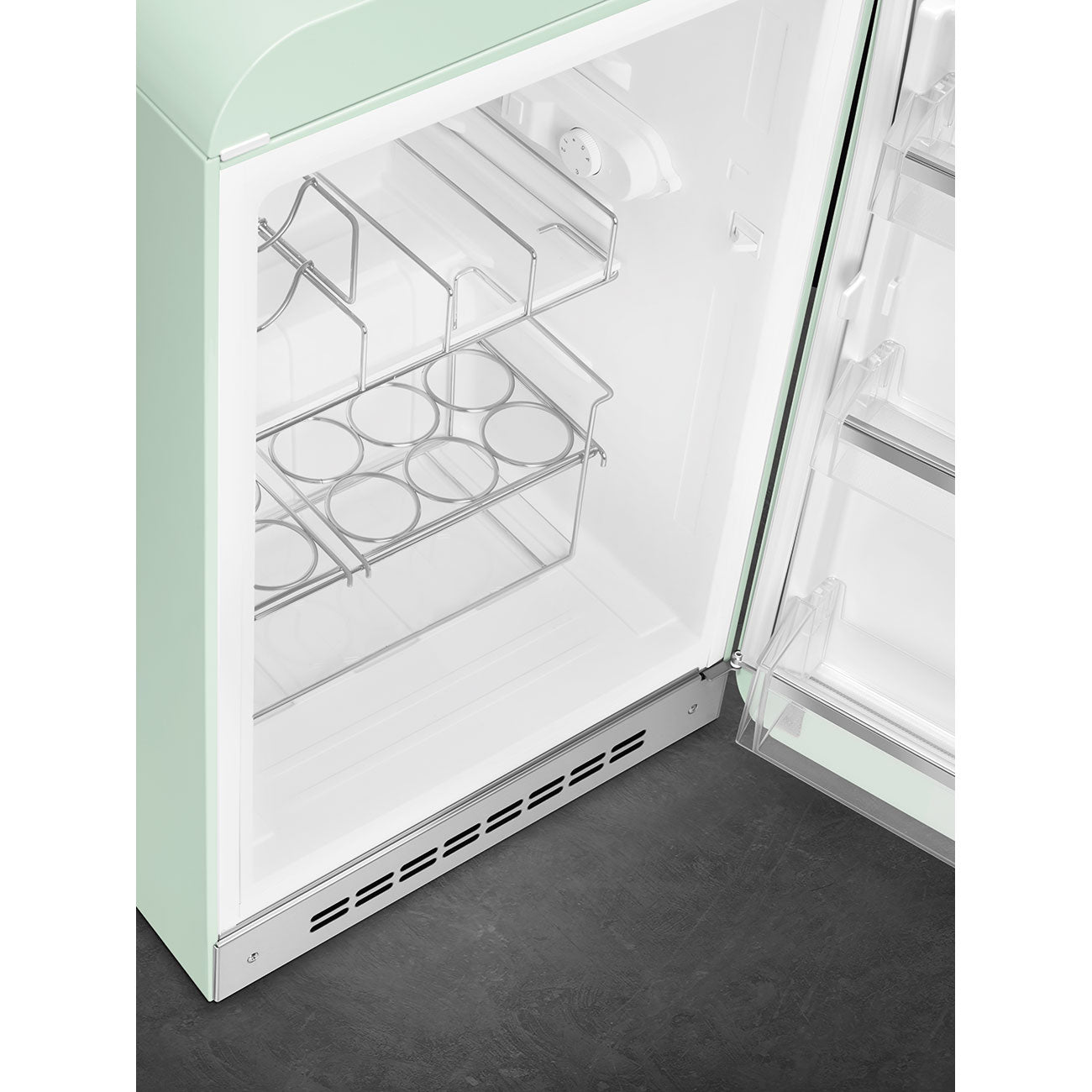 Happy Bar Refrigerator - 50's Style, Pastel Green