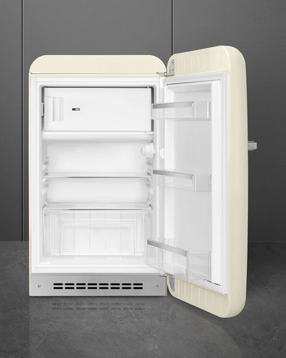 Minibar Refrigerator – 50’s Style, Cream