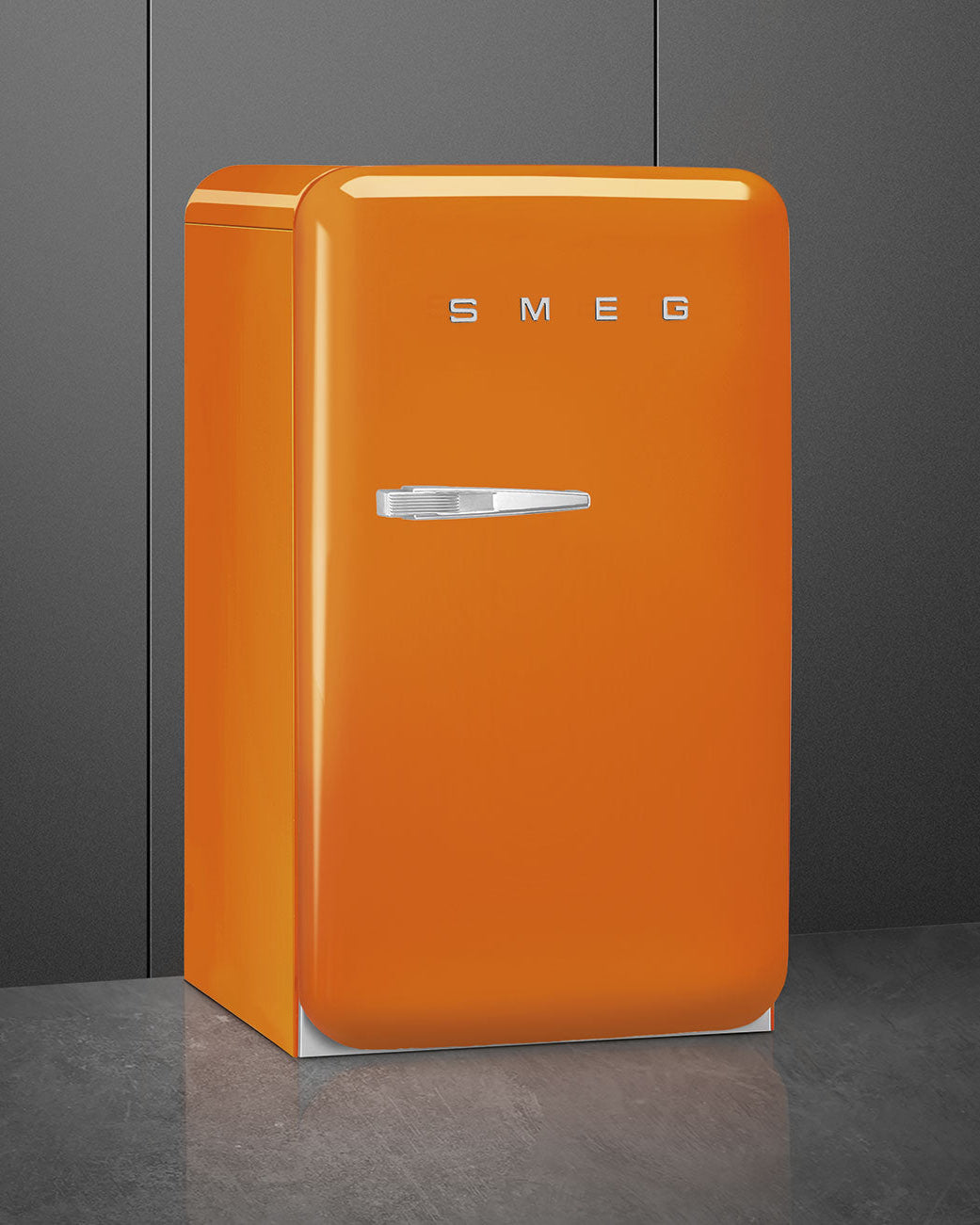 Minibar Refrigerator (Fab10R) – 50’s Style, Orange