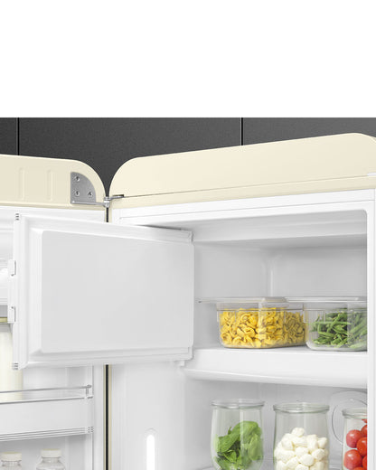 Fab 28 Refrigerator- 50’s Style, Cream