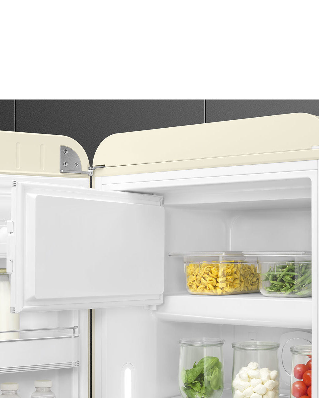 Fab 28 Refrigerator- 50’s Style, Cream