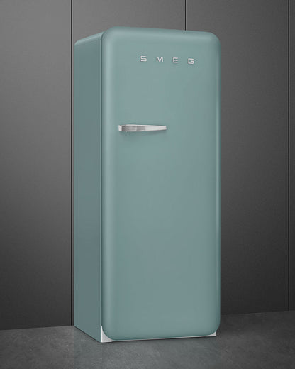 Free Standing Refrigerator- 50’s Style, Matte Emerald Green