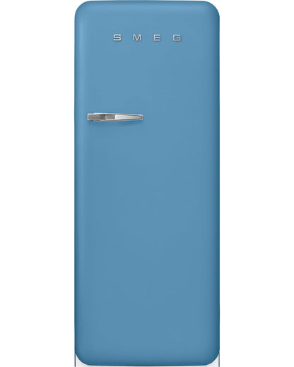 Free Standing Refrigerator- 50’s Style, Matte Light Blue