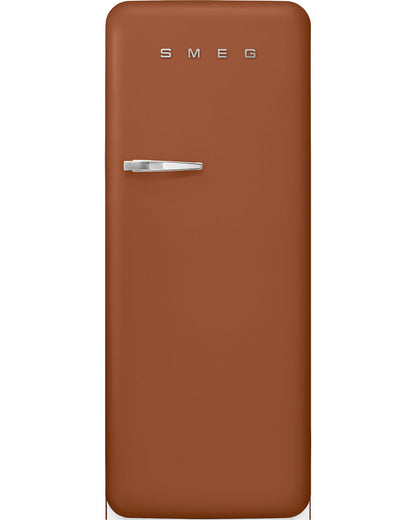 Free Standing Refrigerator- 50’s Style, Matte Rust