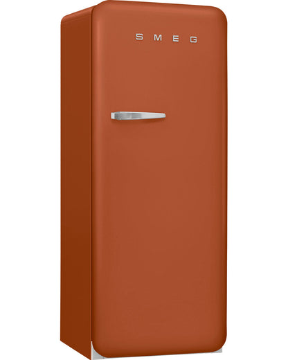 Free Standing Refrigerator- 50’s Style, Matte Rust