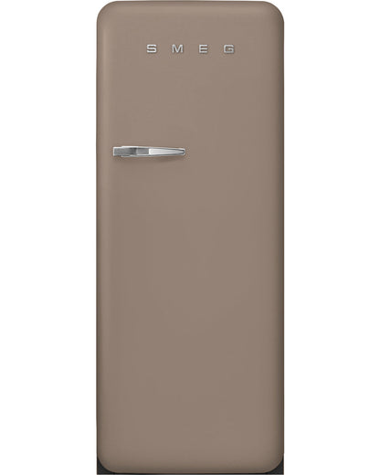 Free Standing Refrigerator- 50’s Style, Matte Taupe