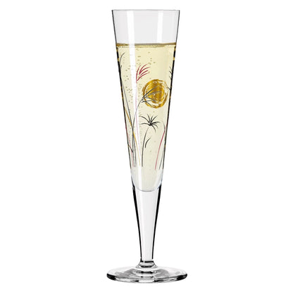 Goldnacht #13 Champagne Glass