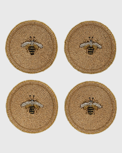 Stripey Bee Coasters