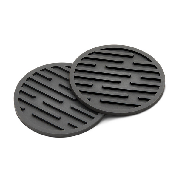 GlasKart's Silicone Coasters (Black)