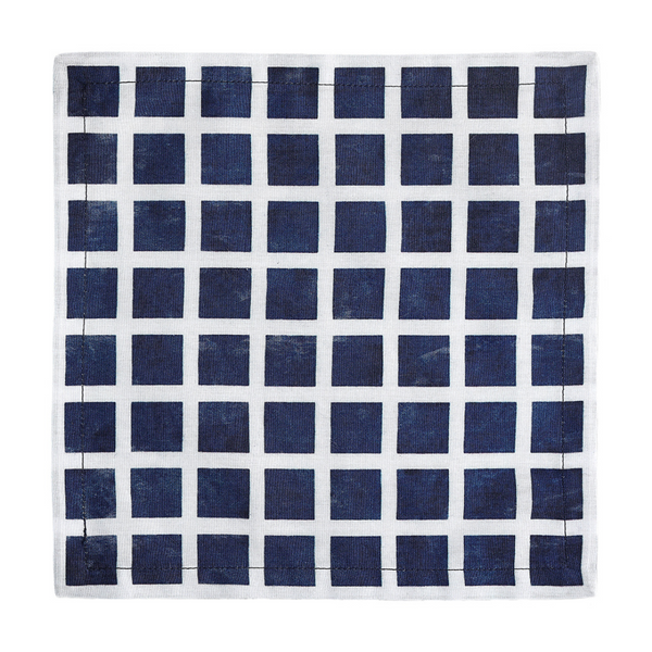 GlasKart's Indigo Cocktail Napkins