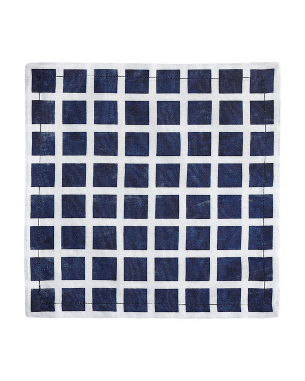 GlasKart's Indigo Cocktail Napkins