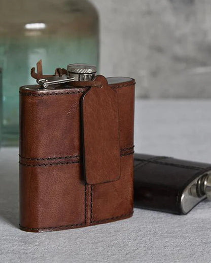 Leather Hip Flask