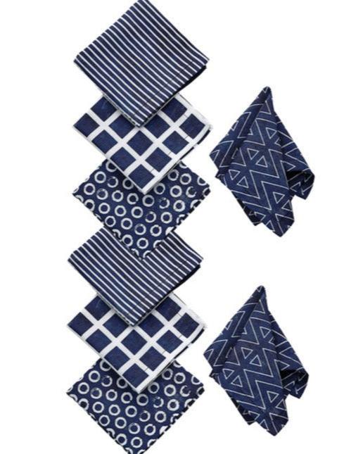 Indigo Cocktail Napkins