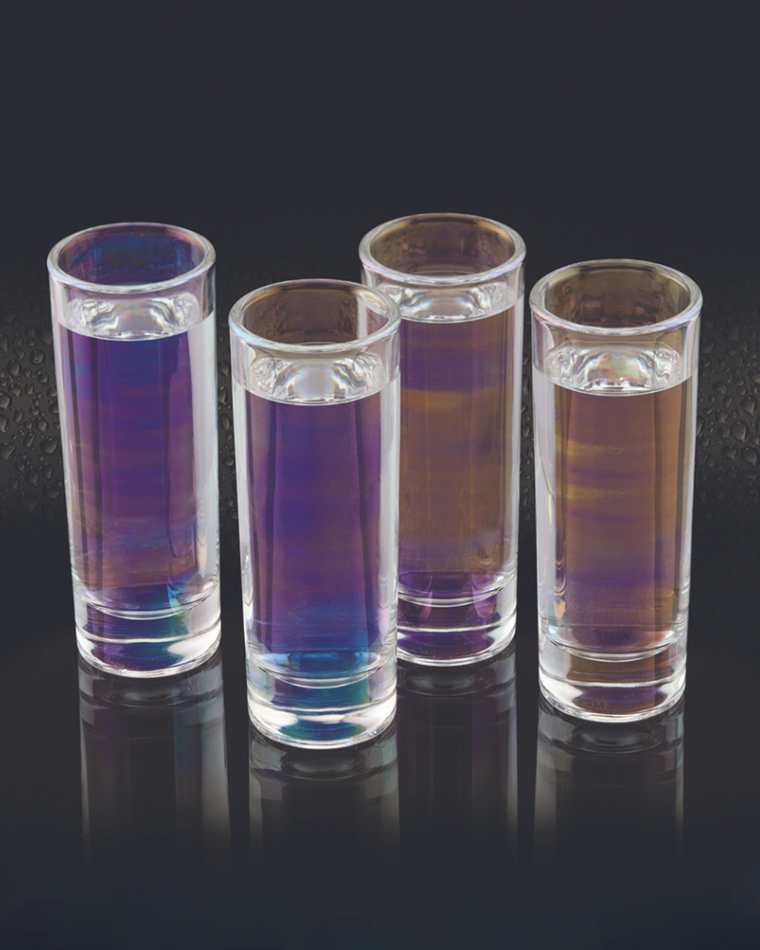 Iridescent Tall Shot Glass