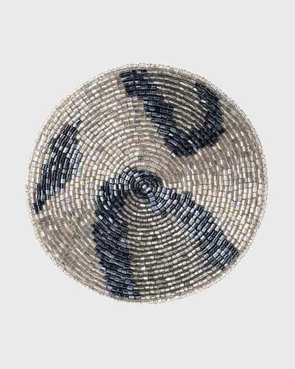 Animal Pattern Coasters, Silver