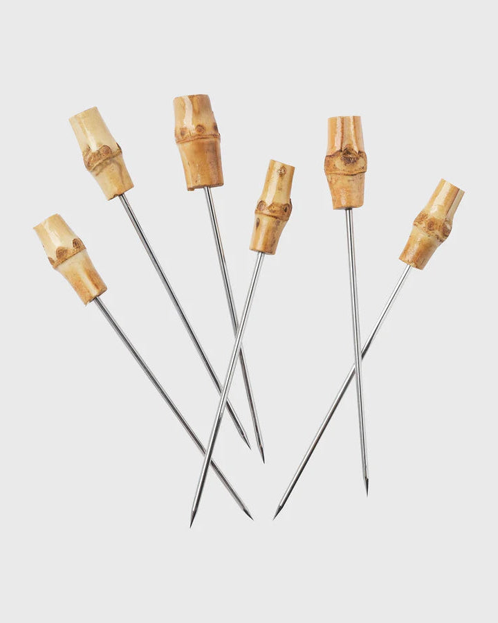 Natural Bamboo Cocktail Picks