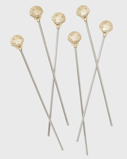 Shell Swizzle Sticks