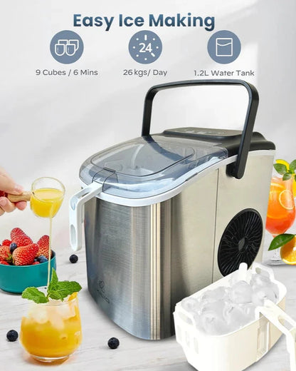 H01S Countertop Ice maker machine