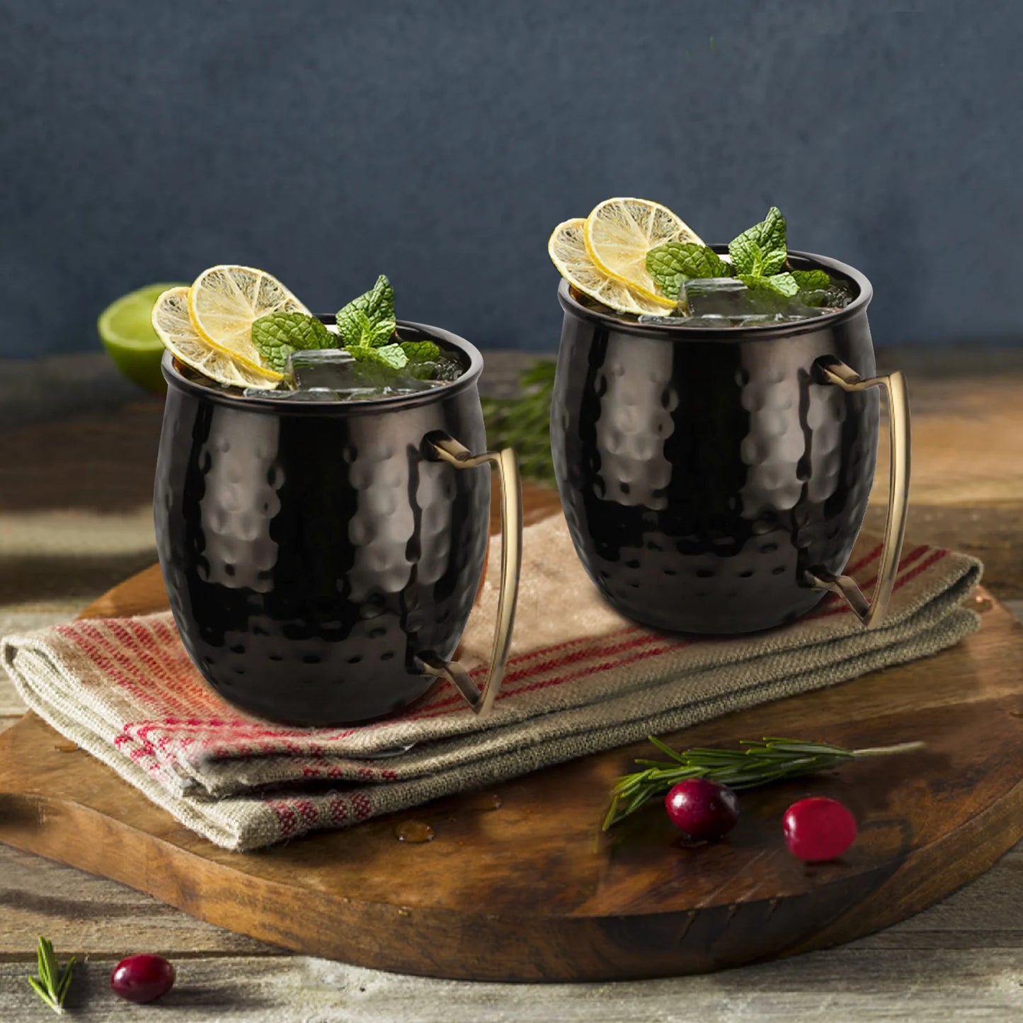 Moscow Mule Glass, Graphite