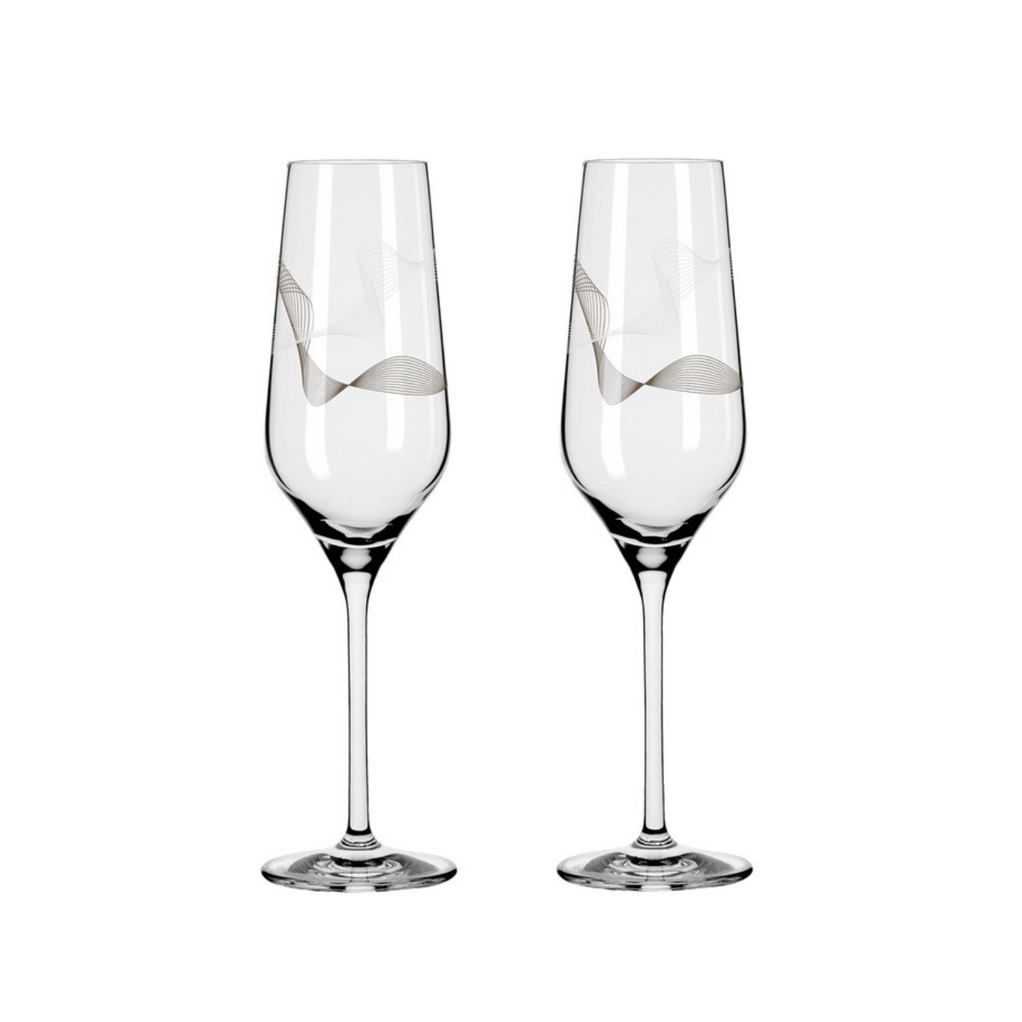 Kristallwind Champagne Glass #2, Set of 2