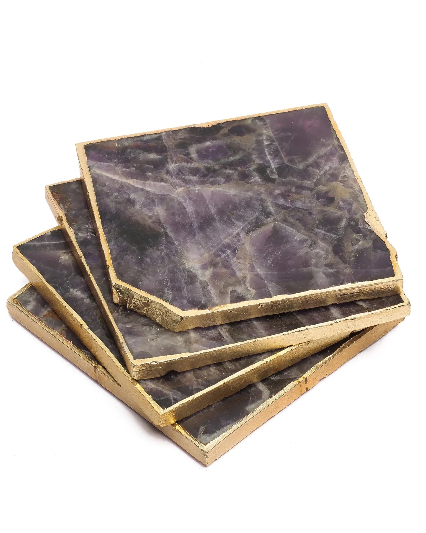 Amethyst Coasters