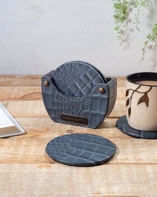 Eden Round Coasters, Grey