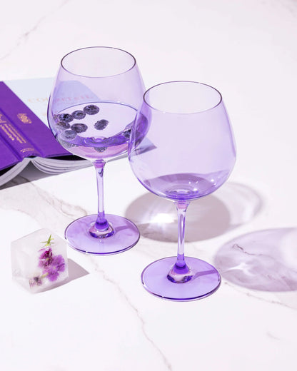 Serendipity Lilac Goblet