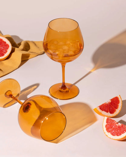Sundowner Orange Goblet
