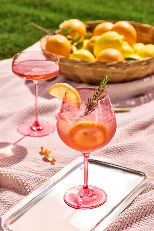 ⁠Peach Goblet