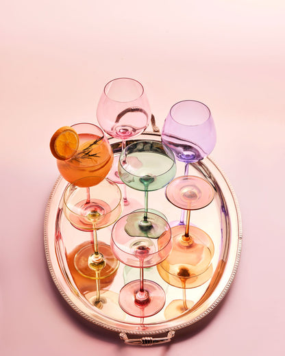 ⁠Peach Goblet