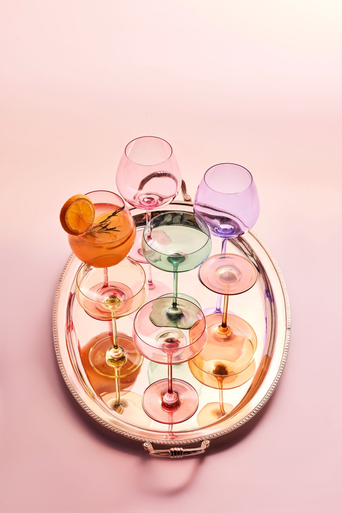 ⁠Peach Goblet