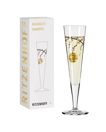 Goldnacht #13 Champagne Glass