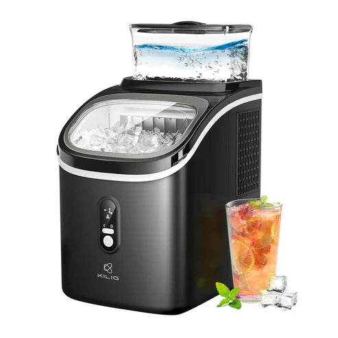 S01M Countertop Ice maker machine, Black