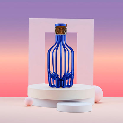 The Cage Decanter, Sapphire