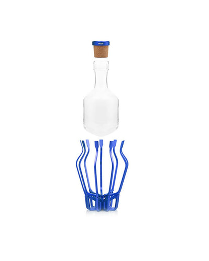 The Cage Decanter, Sapphire