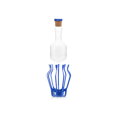 The Cage Decanter, Sapphire