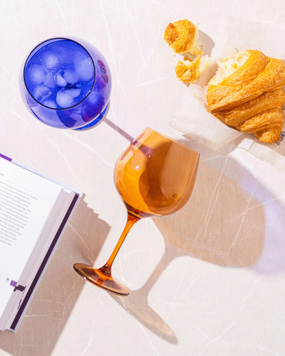 Sundowner Orange Goblet