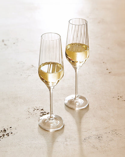 Sternschliff Champagne Glass