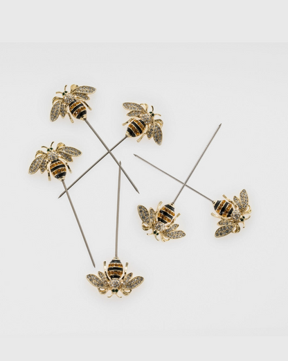 Stripey Bee Swizzle Sticks
