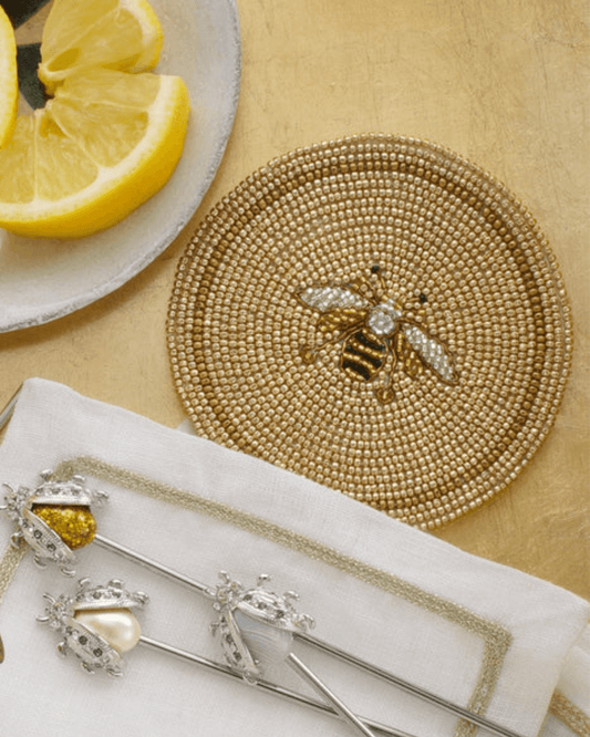Stripey Bee Coasters