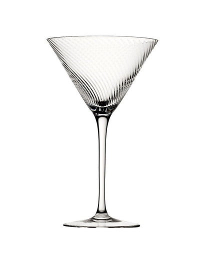 Twisted Hayworth Martini Glass