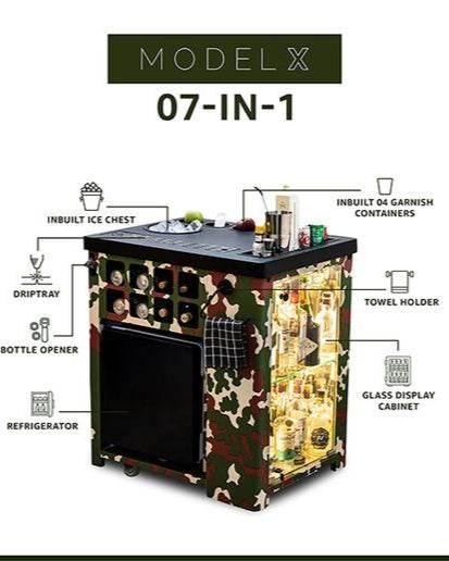 Model X Military Camo Wrap Bar