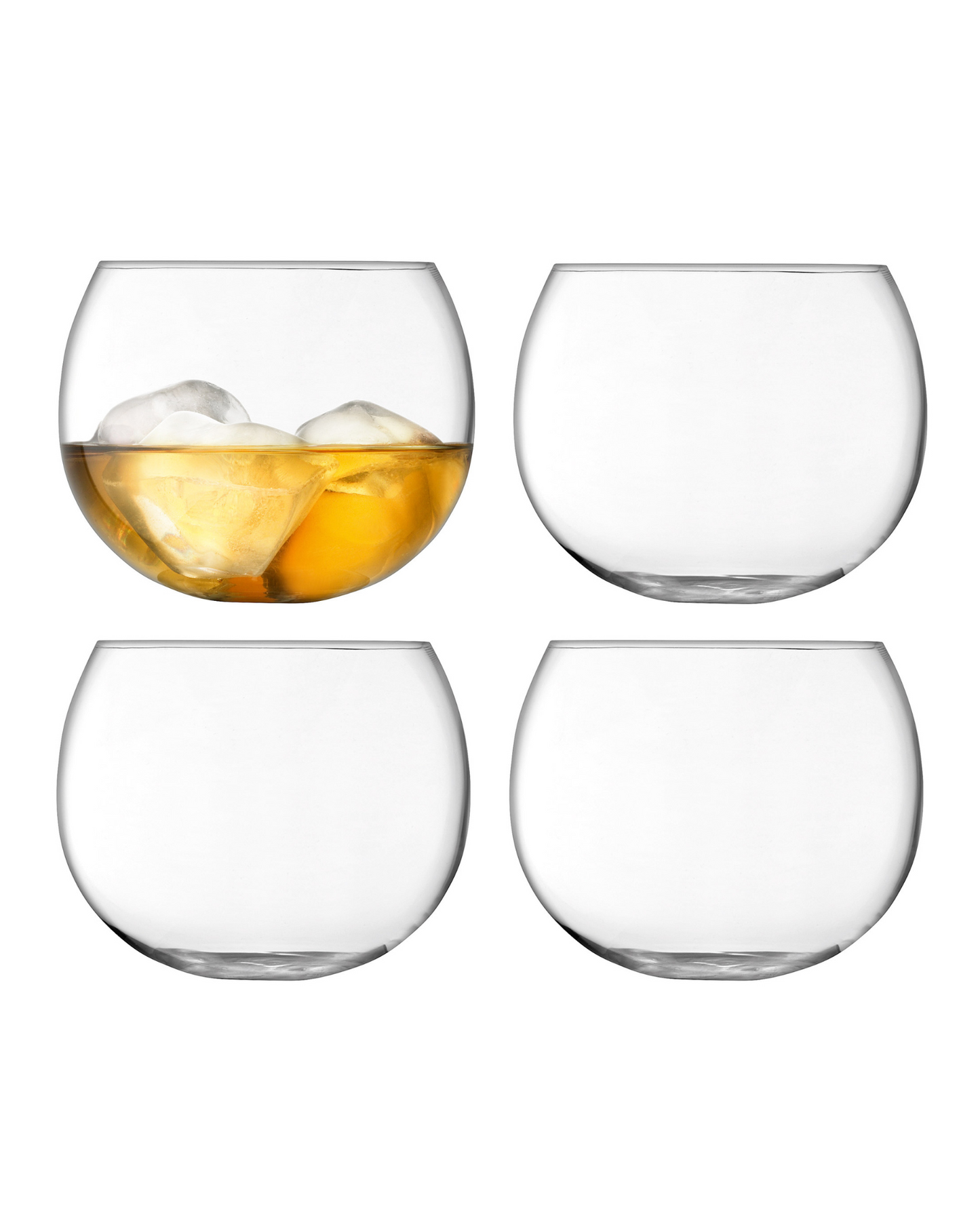 Rocker Tumbler, Set of 4